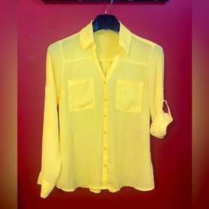Express Portofino blouse yellow